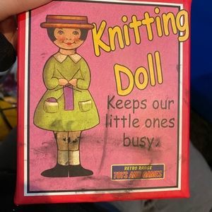 Knitting doll